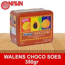 [oddsolshop] pekanbaru/Nissin Walens Choco Soes 350 Gram Kemasan Kaleng / Walens Choco Soes 350 gr