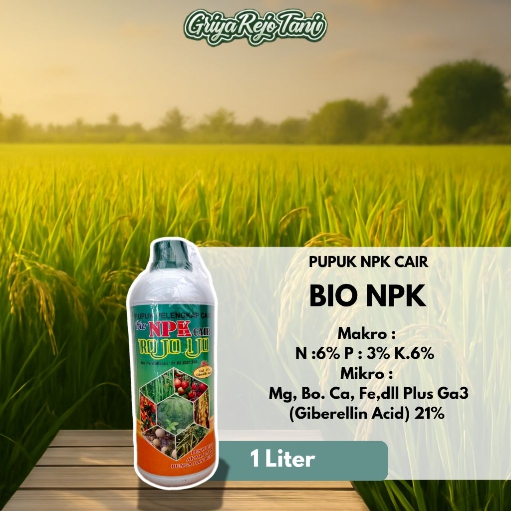 Pupuk cair Bio NPK Cair 1 liter