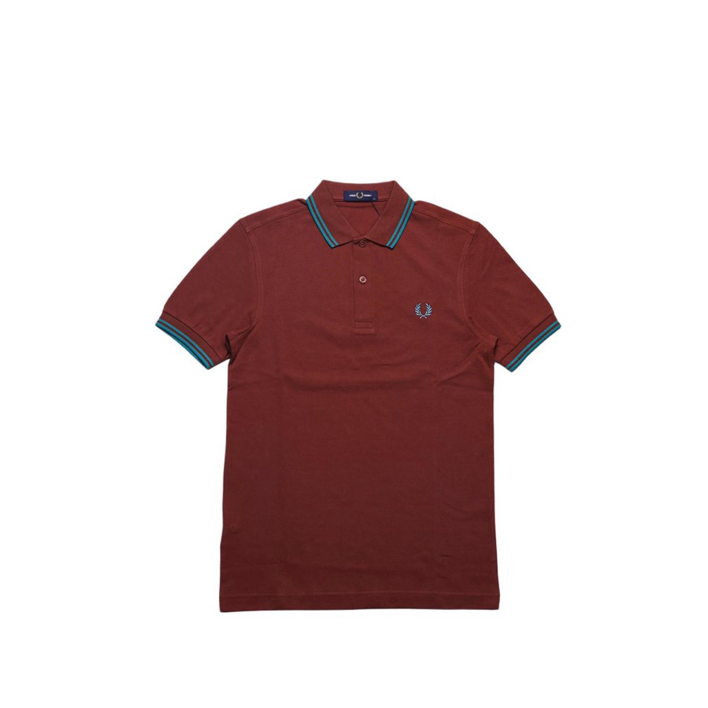 Fred Perry Twin Tipped Polo Shirt brown