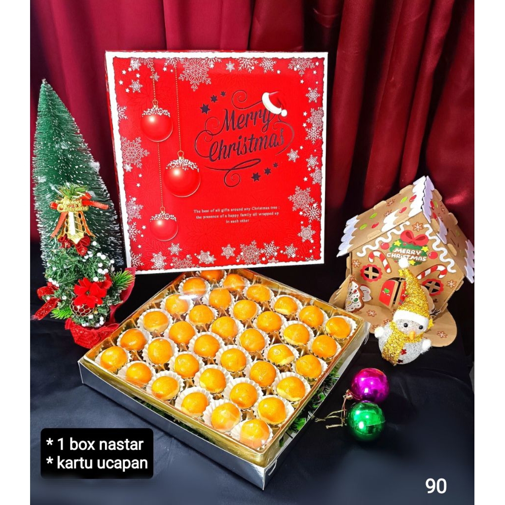 Parcel Natal / hampers Natal kue nastar / parcel makanan
