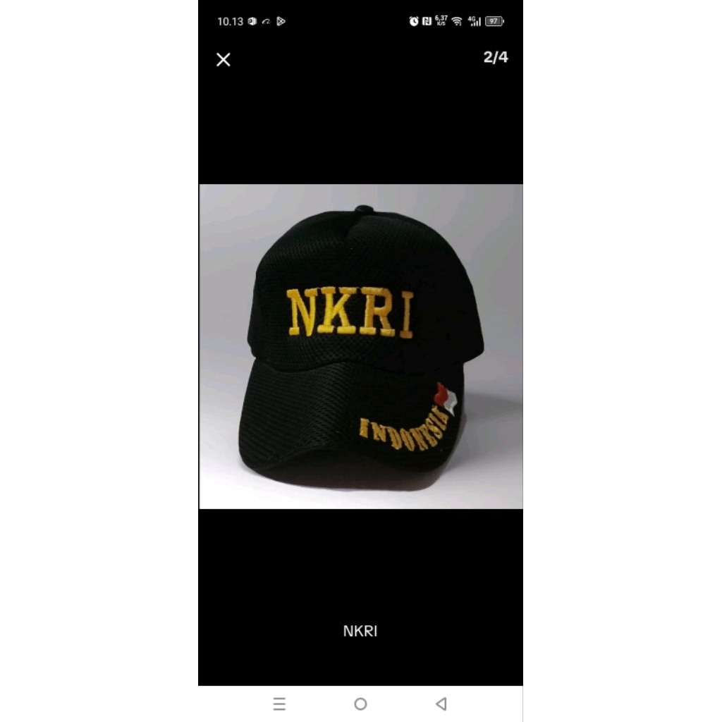 TOPI NKRI BURUNG GARUDA KOMANDO DAN SECURITY