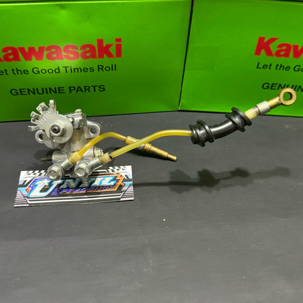 MESIN  POMPA OLI SAMPING NINJA R RR SS ORIGINAL COPOTAN MOTOR