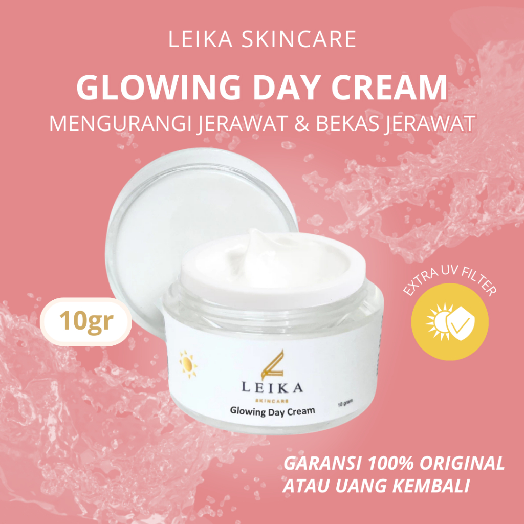 Leika Skincare Krim Jerawat dan Bekas Jerawat Hitam Bopeng Bekas Jerawat Komedo Hitam Perawatan Waja