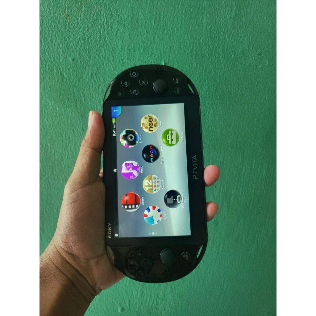 ps vita ofw 16 gb pink dan hitam mulus