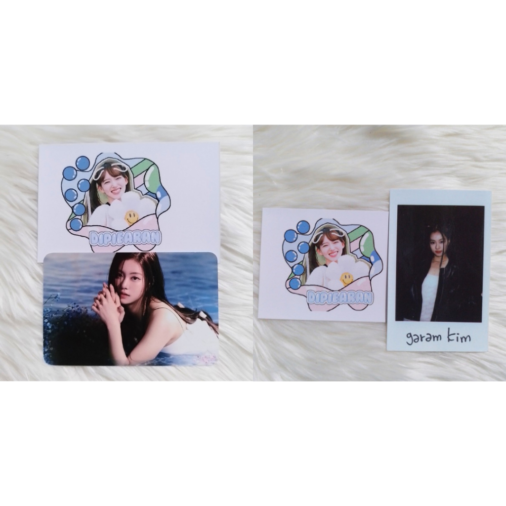 LESSERAFIM - Kim Garam Official Photocard Pre Order Benefit Yes24 POB, Album Fearless Black Petrol, 