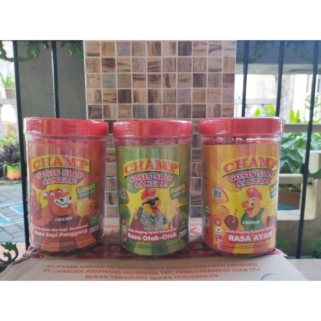 SOSIS CHAMP SIAP SANTAP