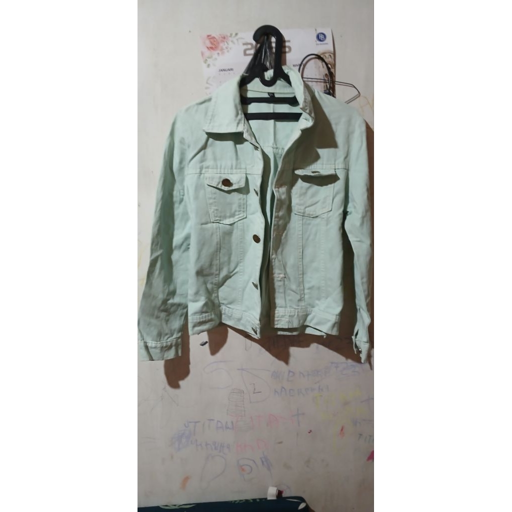 PRELOVED jacket jeans denim wanita