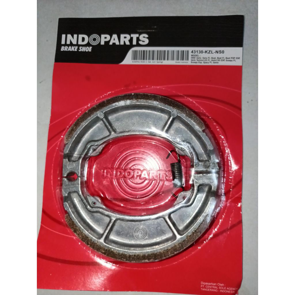 ORIGINAL INDOPART 100% kampas rem belakang HND Vario FI, beat, beat FI, beat POP ESP, Vario 150 ESP,