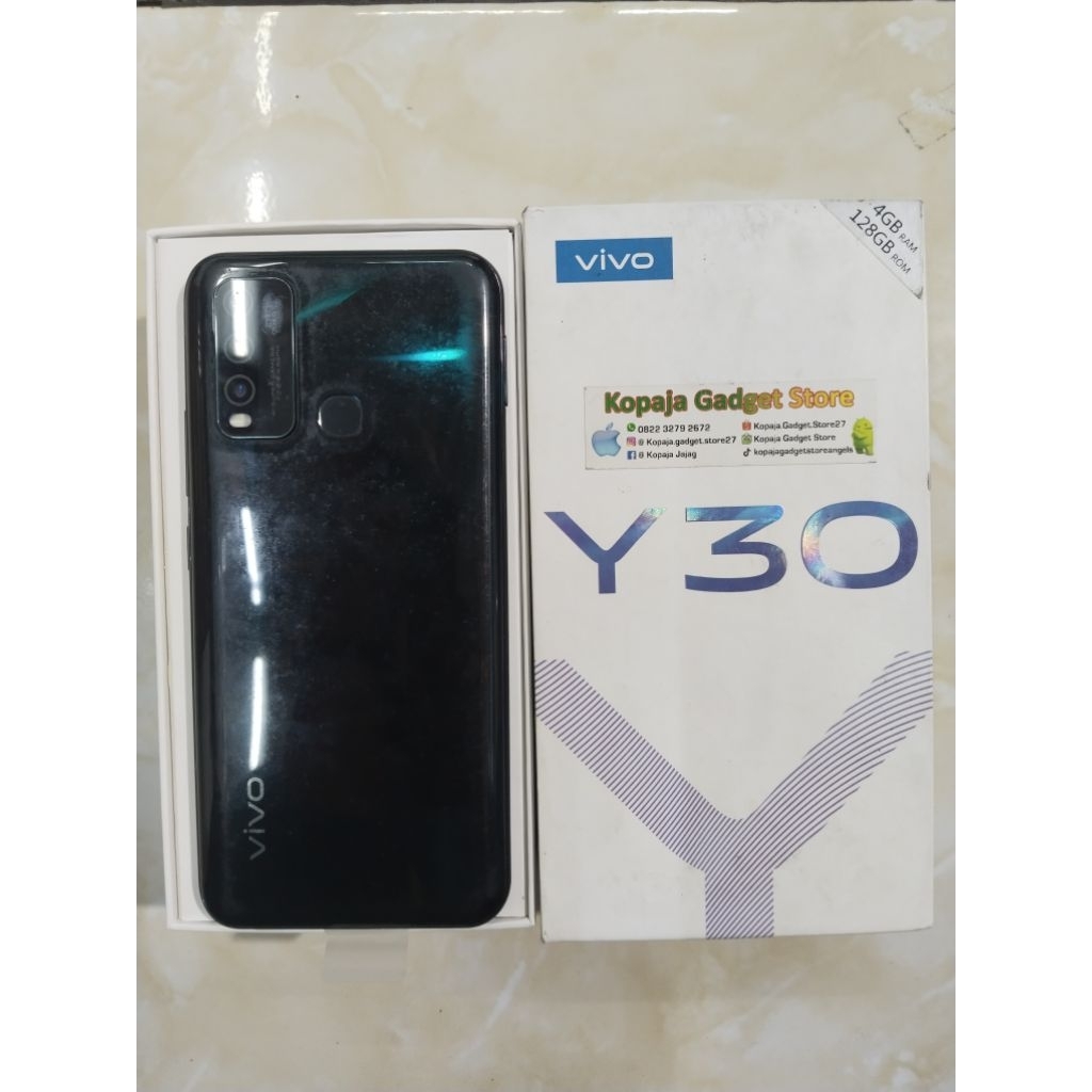 Vivo Y30 4/128 Second Fullset