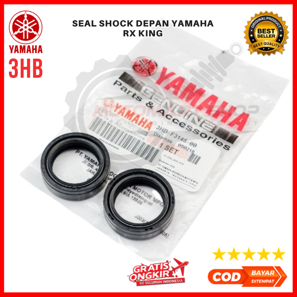 Seal Shock Depan RX KING Ori / Sil Sok Yamaha RX KING - 3HB-F3145-00