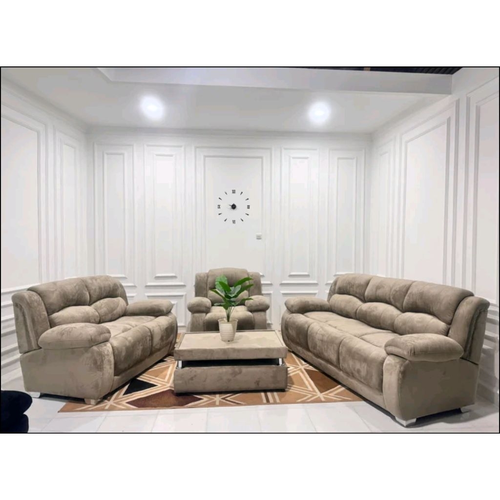 SOFA RUANG TAMU 321 - SOFA RUANG TAMU SILIKONE - SOFA RUANG TAMU JUMBO 321