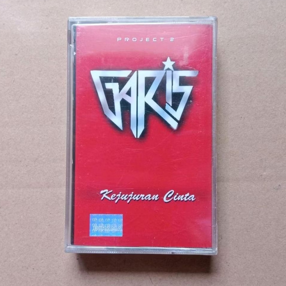Kaset Pita Project 2 Garis Album Kejujuran Cinta Prod MAN Records ( SEGEL )