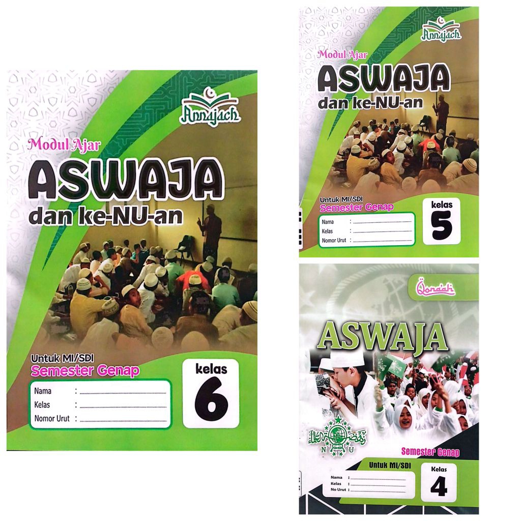 LKS SD MI ASWAJA KE-NU-AN KELAS 4 5 6 SEMESTER 2 GENAP KURIKULUM YANG BERLAKU TA.25/26 | KE-NU-AN