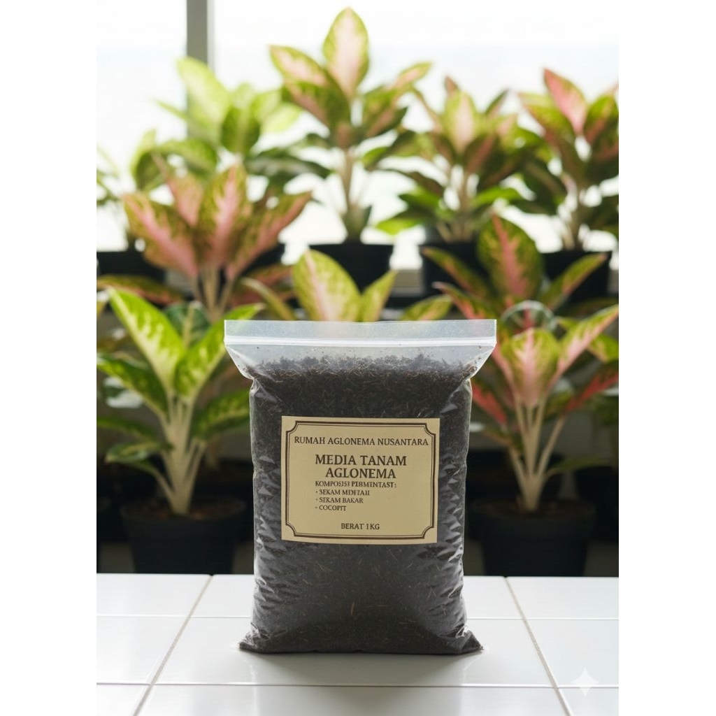 media tanam aglonema premium