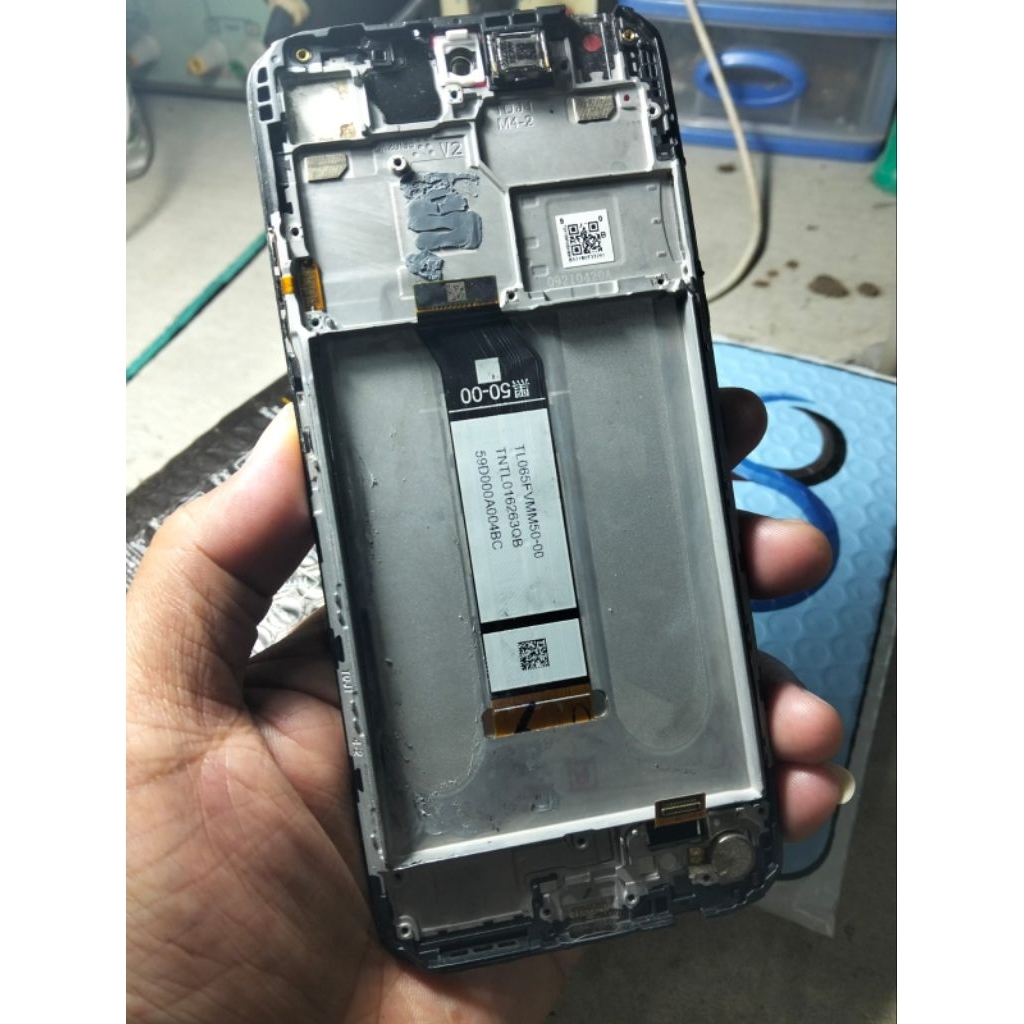 lcd set frem redmi note 10 5G/Poco M3 pro 5g original asli copotan,minus baca Deskripsi