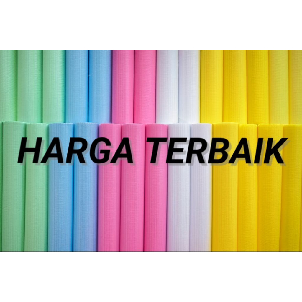 KERTAS KARTON MANILA 10 PCS WARNA WARNI UKURAN PLANO 61X86