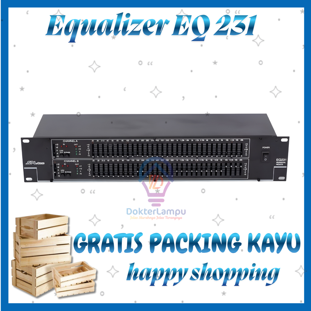 SPL Audio Equalizer EQ 231