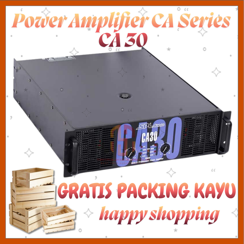 SPL Audio Power Amplifier CA Series CA 30