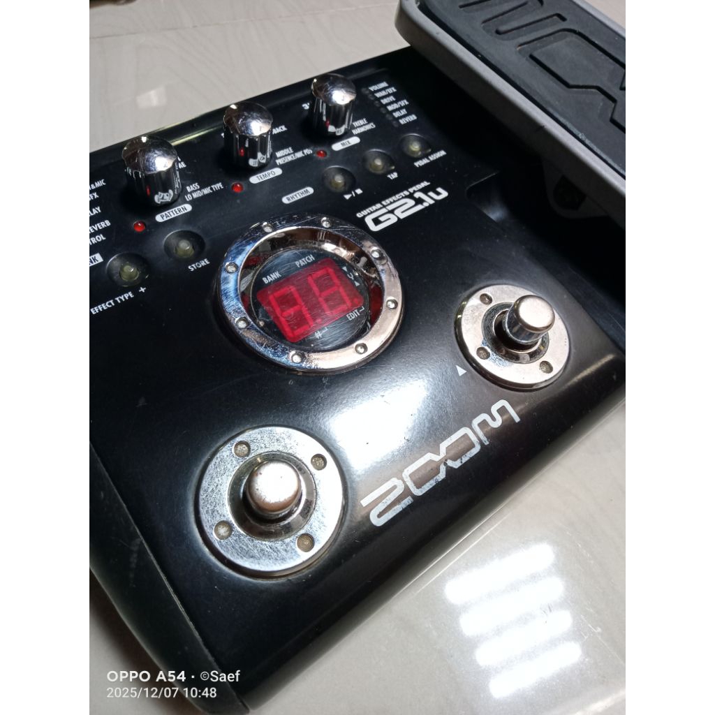 Efek Gitar Zoom G2.1u