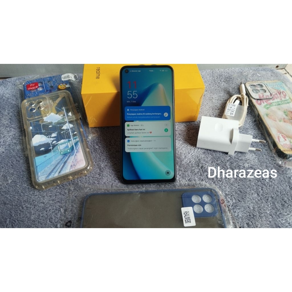 Realme 8i 6/128 second bekas