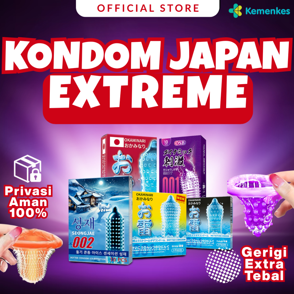 OSB Japan Condom Dotted 001 - Kondom Bergerigi 001 Kualitas Premium