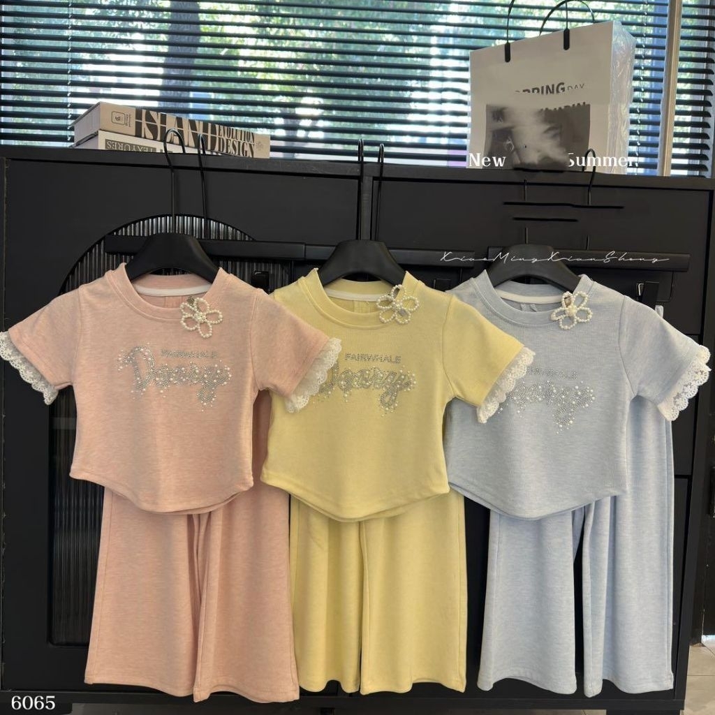 (RUMAHSHABIL)Set Kulot Deary Warna Warni Demiland