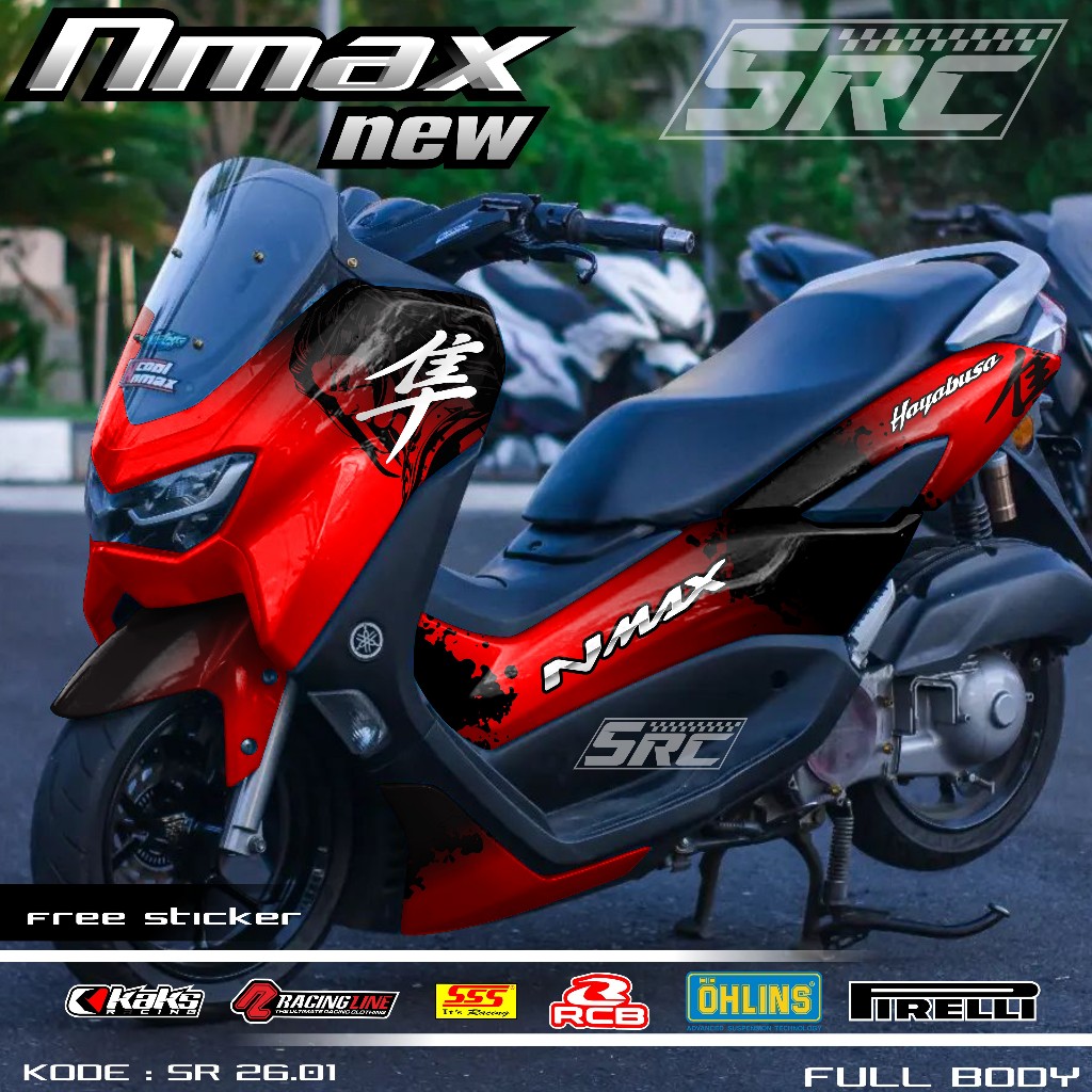 COD Decal Sticker Full Body All New Nmax Tahun 2020 2021 2022 2023 2024 Sticker Full Body Nmax New M