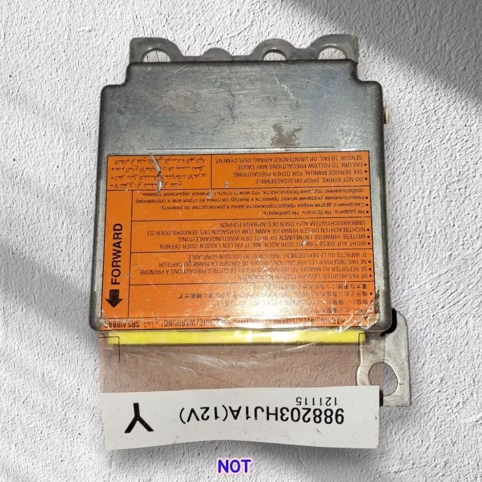 Modul Airbag/Ecu SRS Nissan March Original ( 98820-3HJ1A ) Y