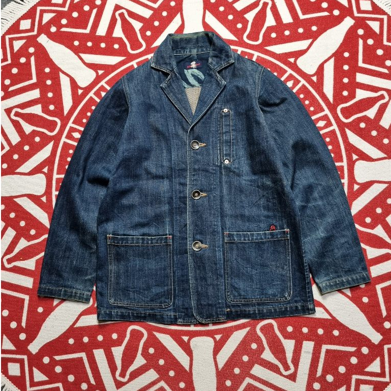 Pallas Palace chore selvedge denim jacket