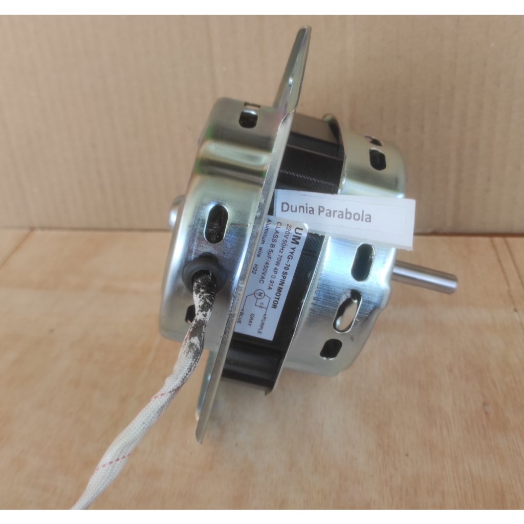 Dinamo mesin cuci UM SPIN MOTOR ALUMUNIUM dinamo YYG-70 70 watt