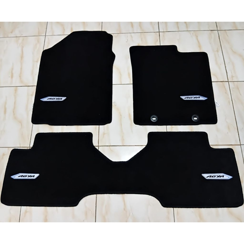 Karpet Mobil Toyota New Agya 2017 - 2020 fullset ORIGINAL