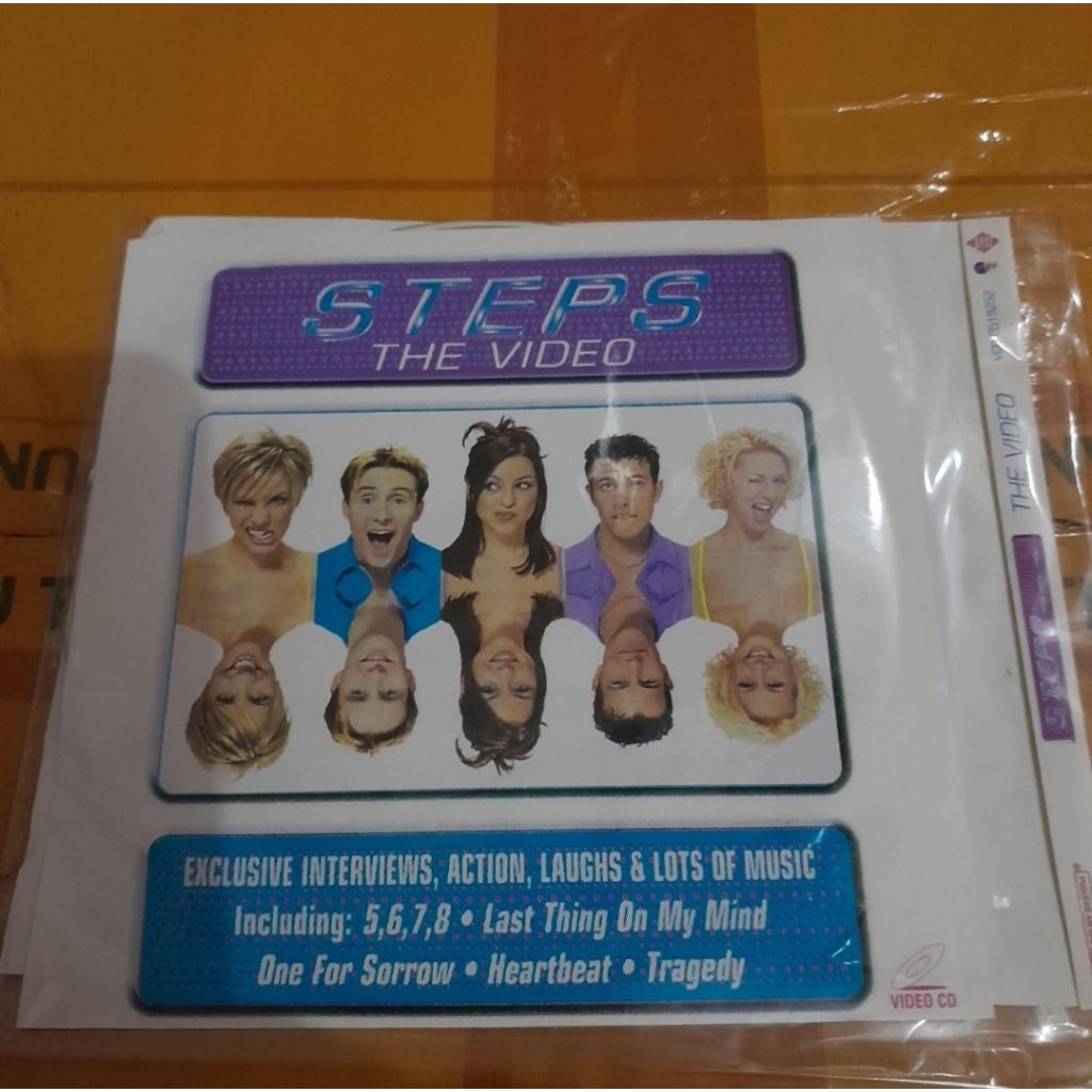 Kaset Lagu Album Steps The Video