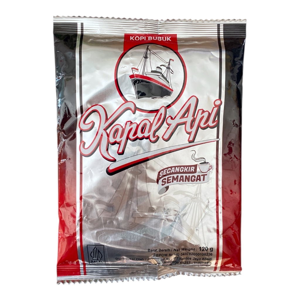 Kapal Api Silver 250gr 120gr Kopi Hitam Bubuk