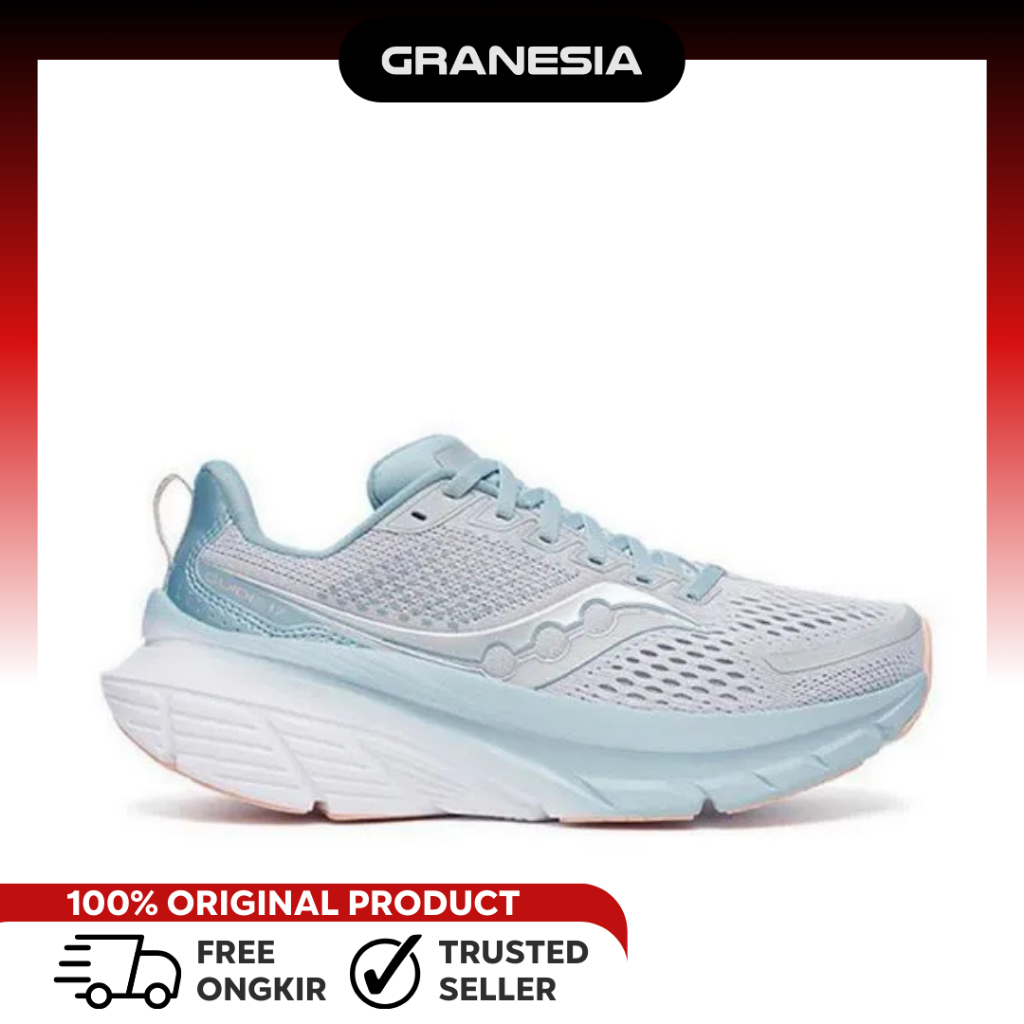 Sepatu Olahraga Cewek SAUCONY Guide 17 Women's Running SCY10936244| Sepatu Lari Wanita