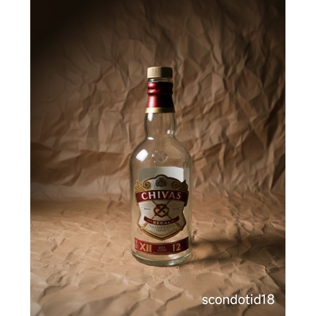 CHIVAS REGAL. - BOTOL SECOND BOTOL KOSONG(700ML)