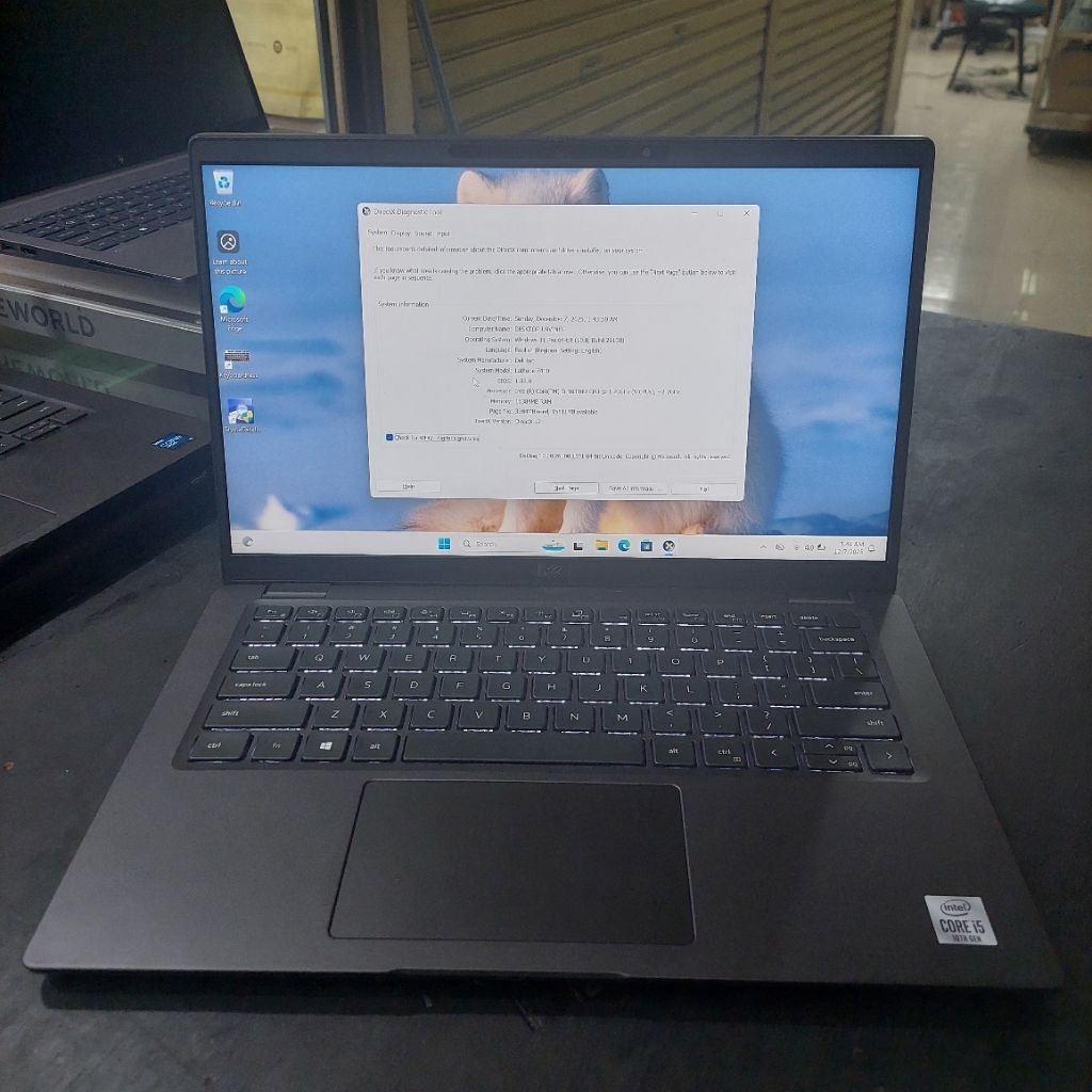 Dell Latitude 7410 core i5 gen 10 16/256