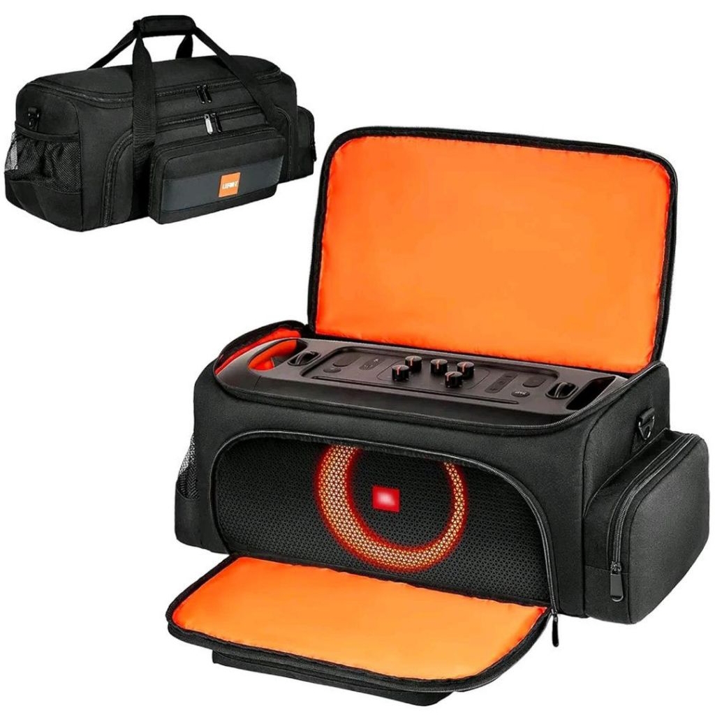 Tas speaker JBL party box on the go tas penyimpanan untuk speaker jbl on the go essential warna hita
