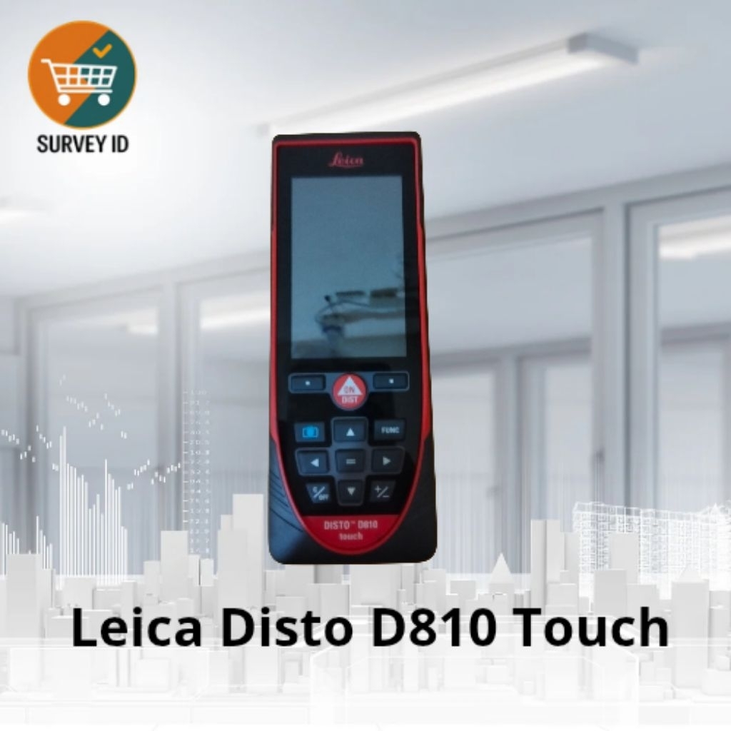 JUAL LEICA DISTO D810 TOUCH – BEKAS LENGKAP