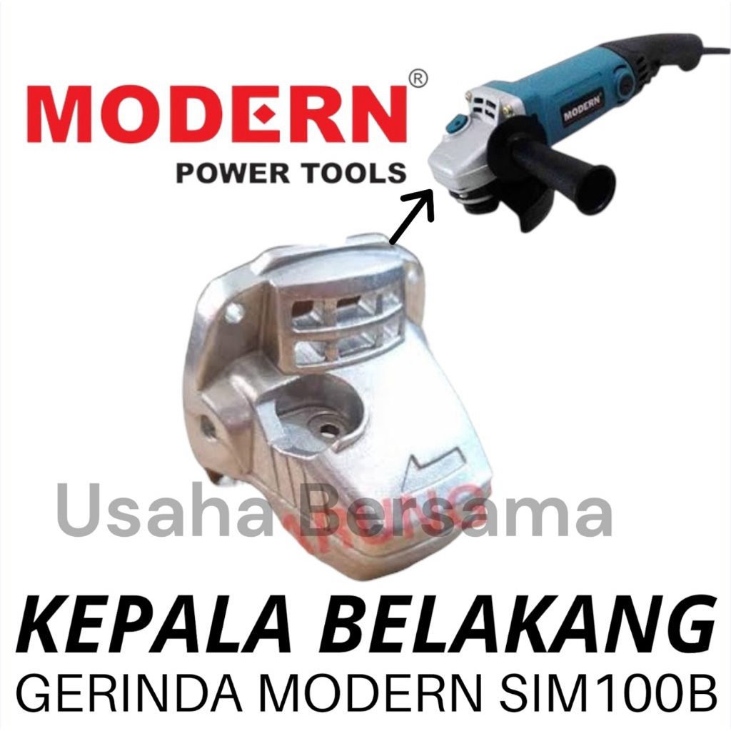 KEPALA BELAKANG GERINDA SIM100B MODERN SIM100 GEAR HOUSING GERINDA MODERN SIM100B SIM 100 B 100B