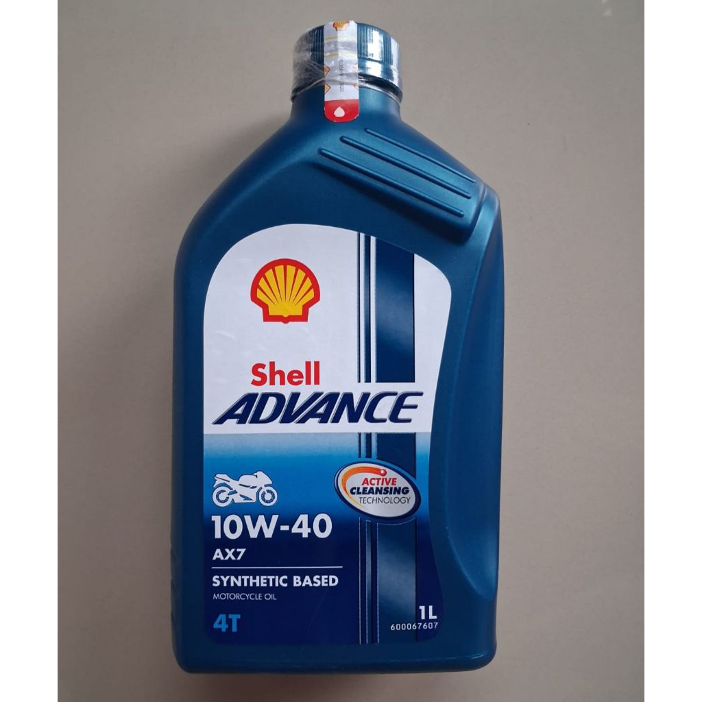 OLI SHELL ADVANCE AX7  1,LITER 4TAK 10-W-40