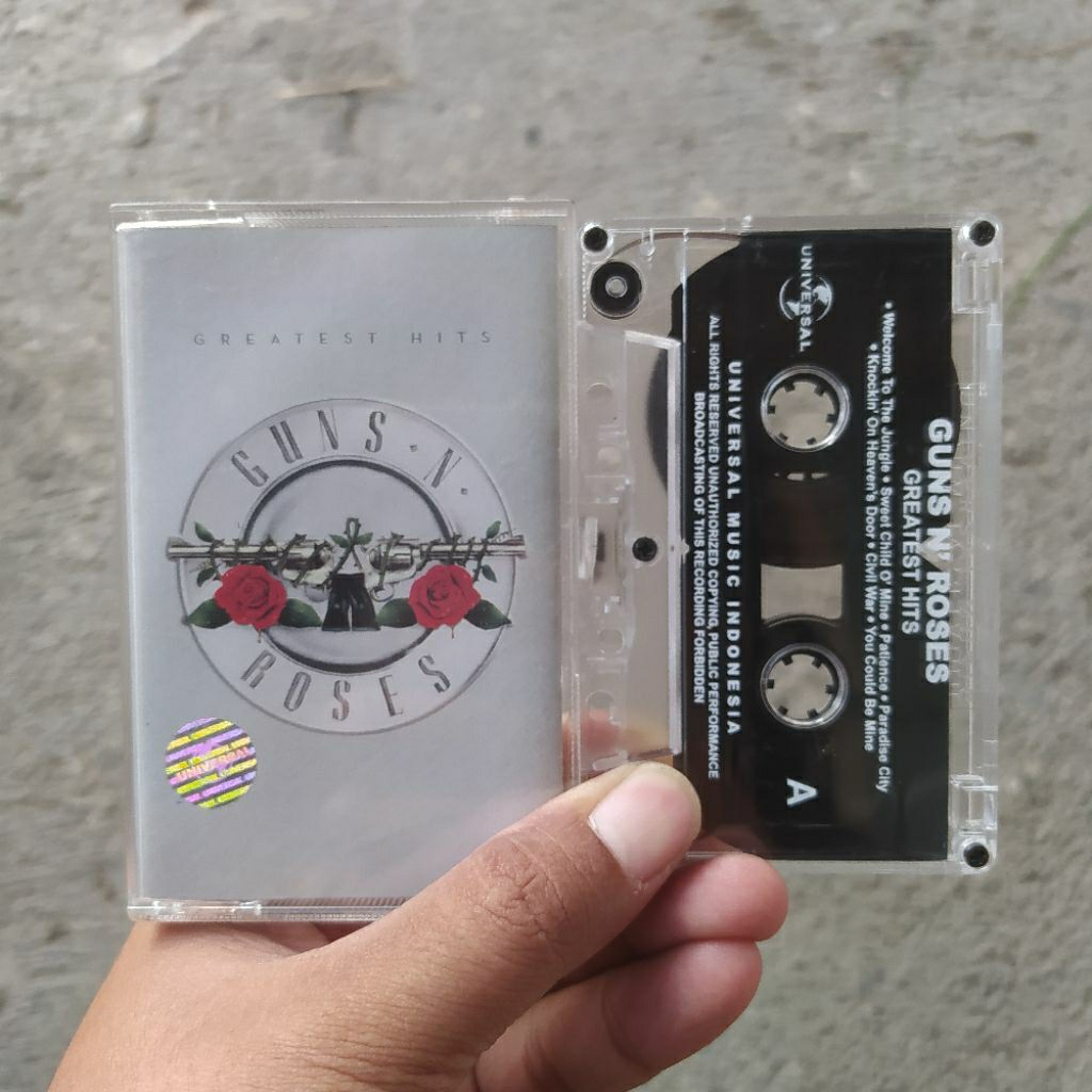Kaset Pita Guns N' Roses - Greatest Hits