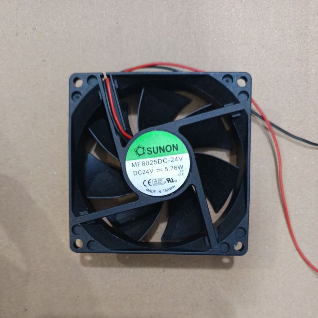 Kipas DC 8cm 24 Volt / kipas 24 volt / kipas komputer / kipas power