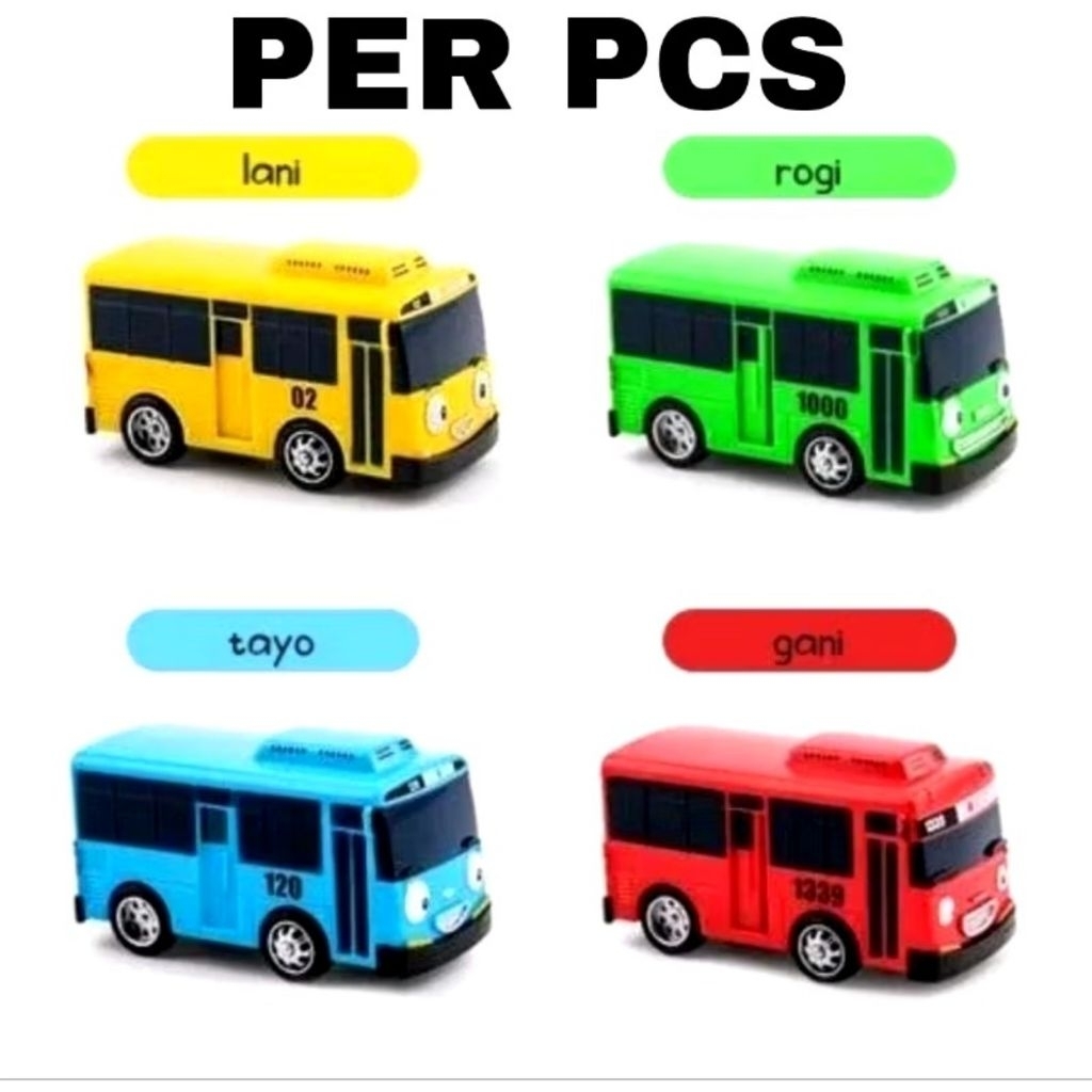 Bus Mini Star Rider / Little Bus Pullback 1 PCS / Bus Mini Pullback