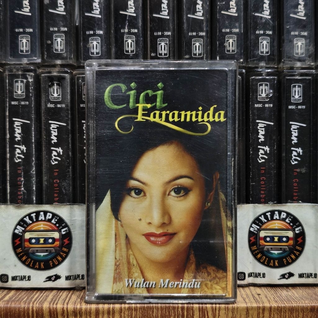 Kaset - Cici Faramida - Wulan Merindu - Kaset Pita - Radio Tape - Radio - Pemutar Kaset - Retro - Cl