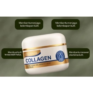 Cindynal Collagen Cream Siang Malam Retinol Cream Anti Aging Perbaikan Retinol Night Cream Whitening