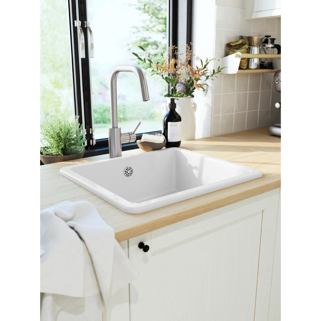 Bak Cuci Piring Keramik / Kitchen Sink Dapur / Wastafel Cuci Piring Keramik