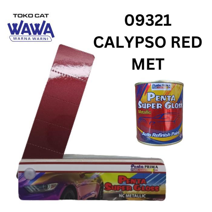 PENTA SUPER GLOSS CALYPSO RED MET 5461-09321 /  CAT DUCO MERAH METALIK PENTA 09321