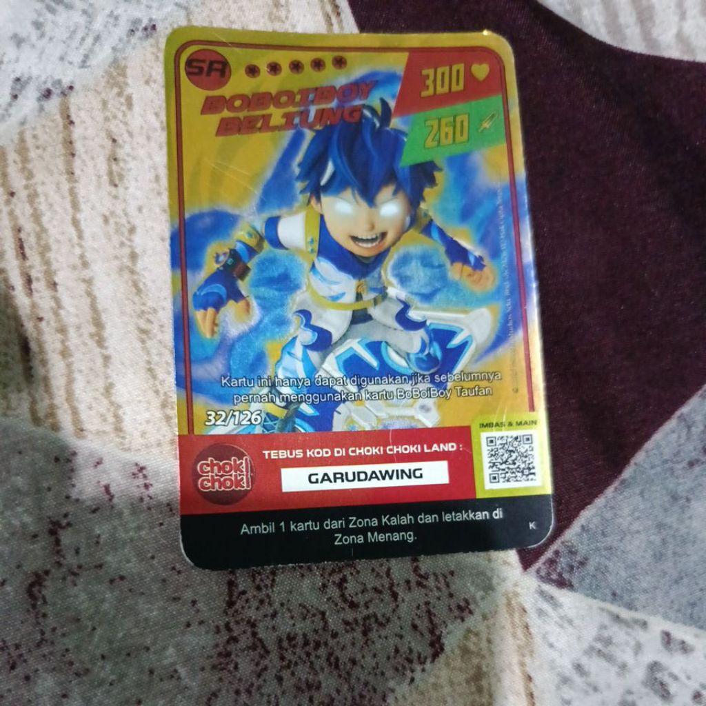 SR Boboiboy Beliung 32/126