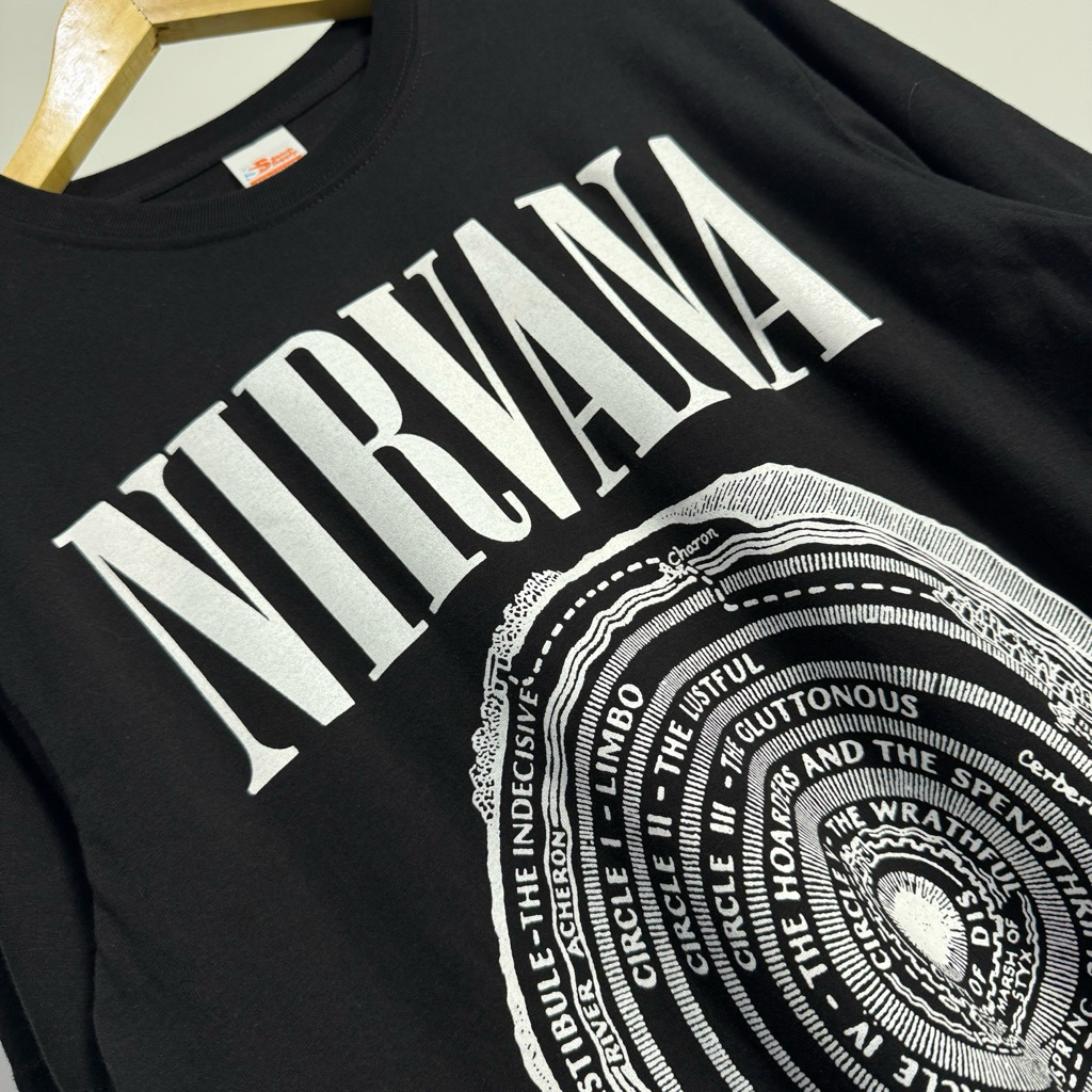 Kaos Band Nirvana Vestibule Tshirt Musikin