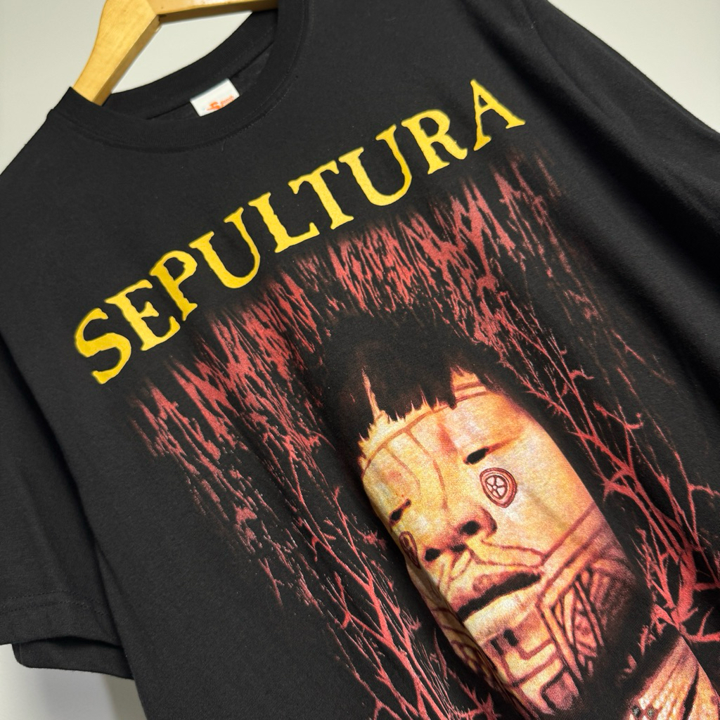 Kaos Band Sepultura roots tshirt Musikin